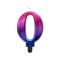 Lumanare tort cifra model Night Sky metalizat 8 cm-Tip Cifra 0