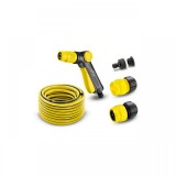 Set starter Karcher: Furtun 1/2&quot;, 20 m, Pistol pentru stropire, Conectori