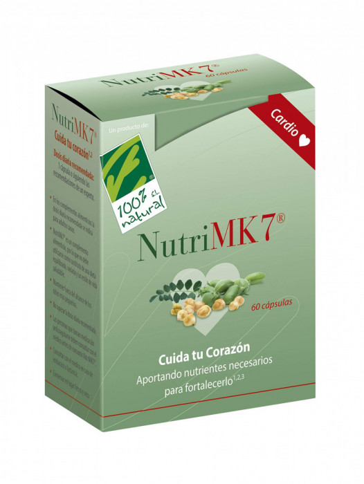 Supliment Alimentar 100% Natural Nutrimk7 Cardio, 60 Capsule