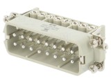 Conector HDC Inserturi Contact Tată 16A 16P