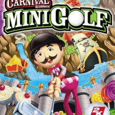 Wii Carnival Games Mini Golf joc original Wii classic, mini, Wii U ca nou
