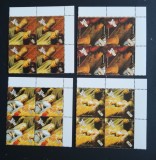 NIUE-CRACIUN 1989,PICTURi -4x4V.serie in bloc de 4-MNH**-NIU 038A