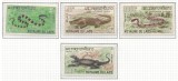 Laos 1967 Mi 218/21 MNH - Reptile