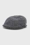 Kangol bască culoarea gri K4269HT.MN427-MN427
