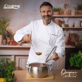SEMIOALA INOX+CAPAC 24X13.5 CM, 6L, NICOLAI TAND, ORIGINI, COOKING BY