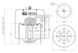 FEBI BILSTEIN 39152 Burduf, suspensie pneumatica