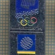 Y 464 INSIGNA- SPORTIVA - OLIMPICA - LILLEHAMMER '94 -NIDAR -PENTRU COLECTIONARI