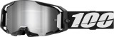Ochelari cross/atv 100% Armatic, lentila oglinda argintie, culoare rama negru Cod Produs: MX_NEW 26013719PE