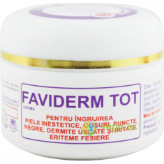 Faviderm Tot Crema cu Apa de Hammamelis, Ulei din Arbore de Ceai si Propolis 30ml