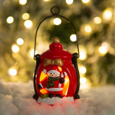 Lanternă LED de Crăciun - 3 tipuri - 7,5 x 11,5 cm