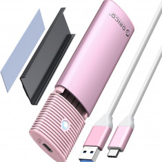 Adaptor pentru carcasă SSD ORICO M.2 NVMe & SATA fără instrumente, USB C 3.2 Gen