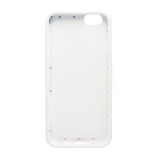 Husa silicon Walnutt colorata (spate alb) pentru Apple iPhone 6/6S