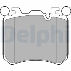 DELPHI LP2287 set placute frana,frana disc