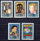 A12 S1 19 - Timbre foarte vechi - URSS - al XII-lea festival mondial al tineretului - 1985