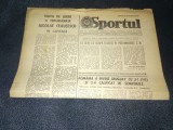 ZIARUL SPORTUL 12 OCTOMBRIE 1981