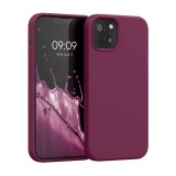 Husa kwmobile pentru Apple iPhone 13, Silicon, Violet, 55878.197, Carcasa
