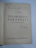 TOVARASIILE TARANESTI Studiu economic si social - C. DRON - 1935
