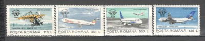 Romania.1994 Posta aeriana-50 ani OACI ZR.922 foto