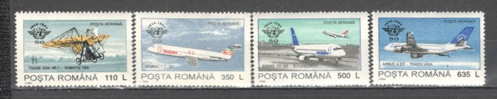 Romania.1994 Posta aeriana-50 ani OACI ZR.922