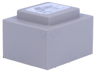 Transformator &amp;icirc;ncapsulat 12V 1A PCB 230V foto