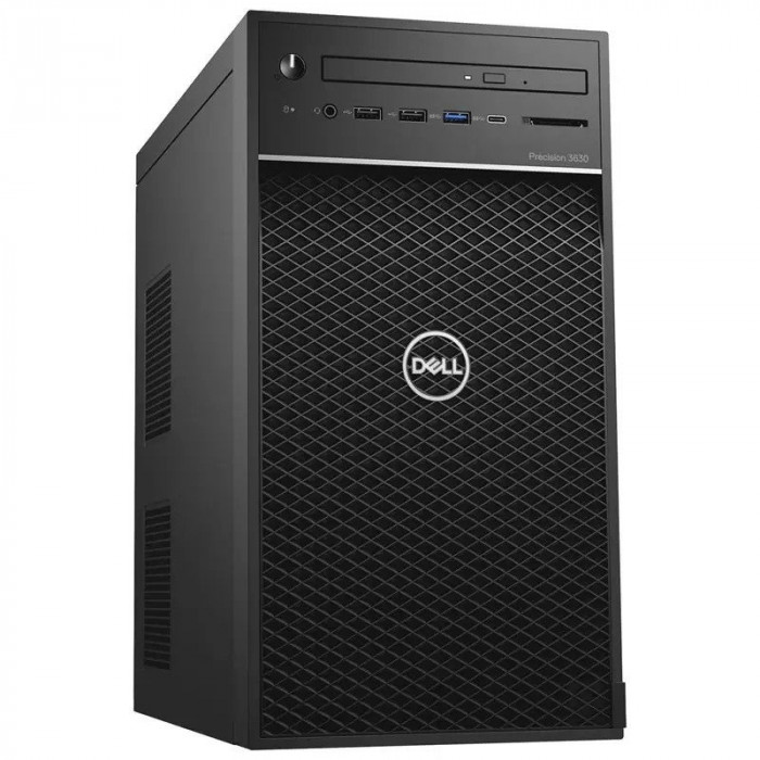 Dell, PRECISION T3630, Intel Xeon E-2174G, 3.80 GHz, HDD: 512 GB SSD, RAM: 16 GB, unitate optica: DVD RW, video: nVIDIA Quadro P2200, TOWER