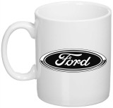 Cana alba personalizata &quot;Ford Black&quot;, INOVATIX&reg;. 330ml, Oem