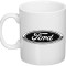 Cana alba personalizata &quot;Ford Black&quot;, INOVATIX&reg;. 330ml
