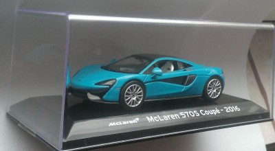 Macheta McLaren 570S Coupe 2016 - Altaya 1/43 foto