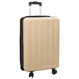 Valiză Pliabilă cu Carcasă Dura 24&quot; Champagne 43x27x66 cm ABS