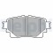 Set placute frana spate DELPHI, Toyota Rav 4 V ( A5 , H5 ), 12.2018-, spate; puntea spate