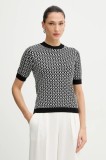 Morgan pulover culoarea negru, light, MSIX