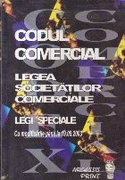 Codul comercial si norme procedurale cu modificarile pana la 19 aprilie 2003 foto
