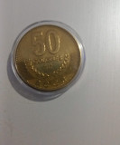 Moneda 50 de colones Costa Rica, America Centrala si de Sud