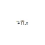 Set yale inchidere Mazda 323 (Bf), 1987-1989, cu chei, cu 2 butuci blocare usa, stanga/dreapta, fata, B062-76-210 /BE72-76-220,