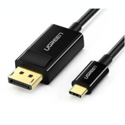 Cablu video Ugreen MM139 USB Type-C la DisplayPort 1.5m negru foto