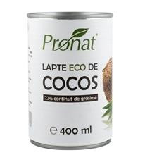 Lapte de Cocos Bio 400ml Pronat Cod: PRN22400 foto