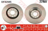 Disc frana AUDI A4 Cabriolet (8H7, B6, 8HE, B7) (2002 - 2009) TRW DF4258S