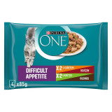 PURINA ONE Difficult Appetite 4 x 85 g