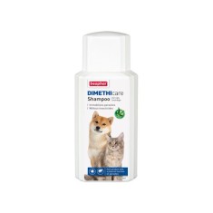 Șampon antiparazitar extern pentru pisici și c&acirc;ini Beaphar Dimethicare 200 ml
