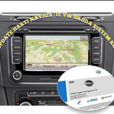 VW Dvd Harti GPS Navigatie Volkswagen RNS 510 VW Passat Tiguan GPS ROMANIA 2023