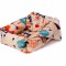 Set reductor bebe nest + paturica + pernuta pentru formarea capului bebelusului SomnArt, model bufnite, Crem Relax KipRoom