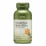 Radacina de Papadie, Herbal Plus&reg; Dandelion Root 550 mg, 100 capsule, GNC