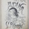 PARTITURA ILUSTRATA CU O LITOGRAFIE DE CONSTANTIN JIQUIDI ( 1865 - 1899 ) , DATATA 1896