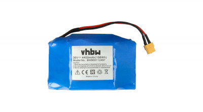 Baterie de &amp;icirc;nlocuire VHBW E-Board pentru Bluewheel 10IXR19/65-2, HPK-11 - 4400mAh 36V Li-Ion foto
