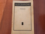 Proza de Vasile Alecsandri