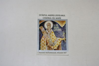 Sfantul Andrei Criteanul - Canonul cel Mare foto