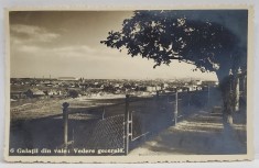 GALATII DIN VALE, VEDERE GENERALA , CARTE POSTALA , 1942 foto