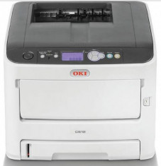 Imprimanta laser color OKI C612Dn, A4, 36 ppm, Duplex, Retea foto