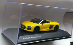 Macheta Audi R8 Spyder V10 2016 - Herpa 1/43 foto