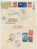 ROMANIA 1948 FDC rar ARLUS cu timbrul de aviatie circulat recomandat catre SUA, Istorie